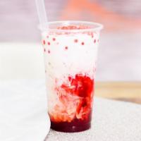 Strawberry Latta Matcha · Our TOP Seller!