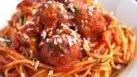 Spaghetti with Meat Sauce & Meatballs · 