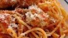Spaghetti with Marinara Sauce & Chicken · 
