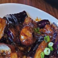 Braised Eggplant · 油焖茄子