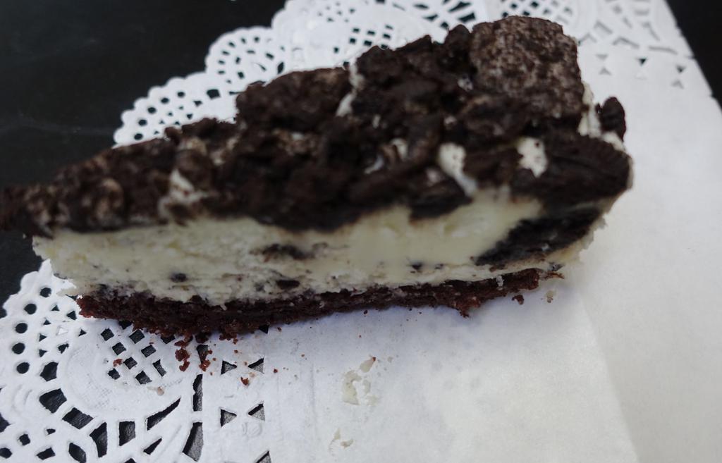 ORIO COOKIE CHEESE CAKE  · ONE SLICE  / YOU CAN'T GO WRONG