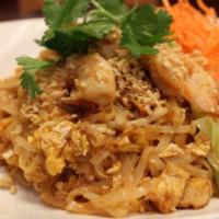 Pad Thai Noodle · Tofu and vegetables. Stir fried rice stick noodle with egg, tofu, bean sprouts, green onions...