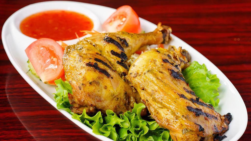 Gai Yang (BBQ Chicken) · Thai style curry marinated BBQ chicken