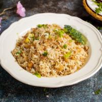 Pineapple Fried Rice · Choice of jasmine or brown rice with pineapple, green beans, carrots, egg, onions, scallions...