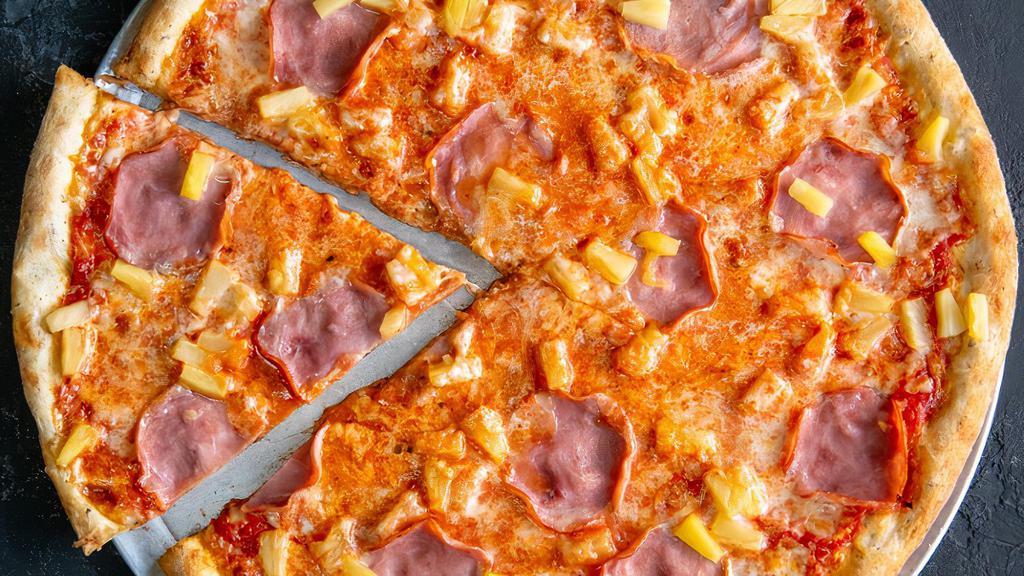 Thin Crust Hawaiian Pizza (18