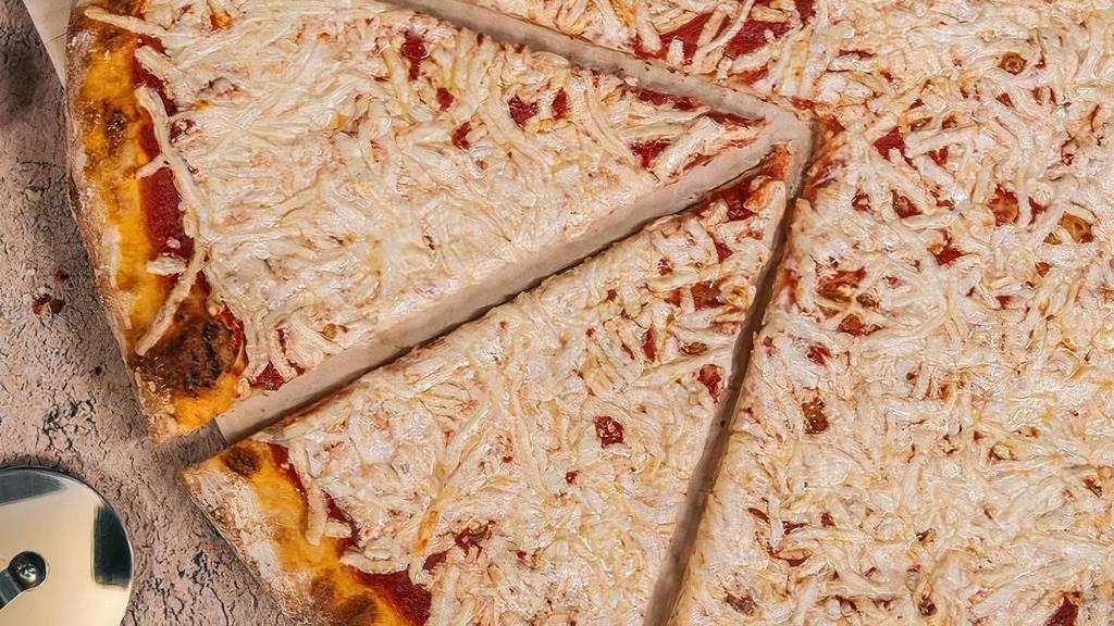 Thin Crust Vegan Cheese Pizza (18