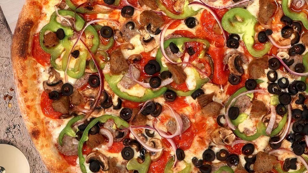 Thin Crust Supreme Pizza (18