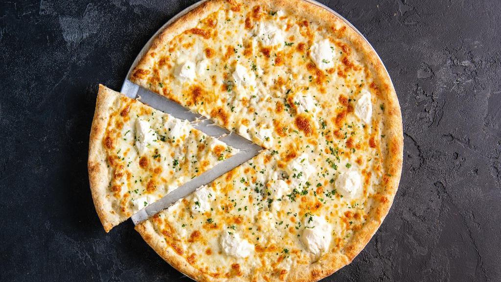Thin Crust White Pizza (14