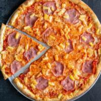 Thin Crust Hawaiian Pizza (14
