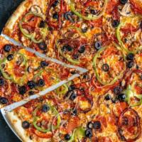 Thin Crust Supreme Pizza (14