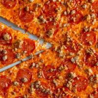 Thin Crust Meat Lovers Pizza (12