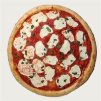 Thin Crust Margherita Pizza (12