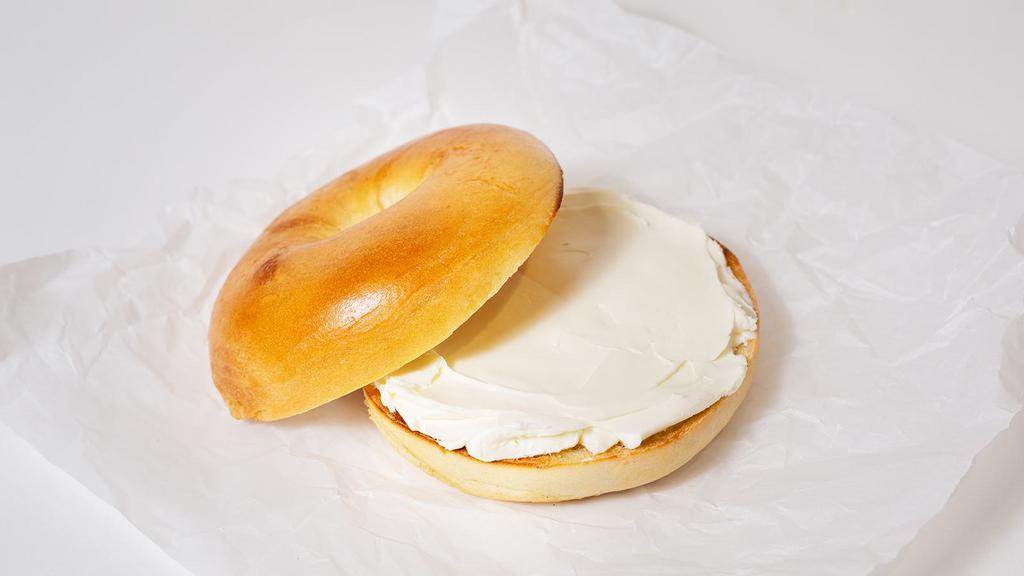 Bagel with Cream Cheese · Choose your bagel and cream cheese.
