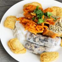 21. Banh Cuon Tay Ho Chay · Vegetarian Tay Ho Combination