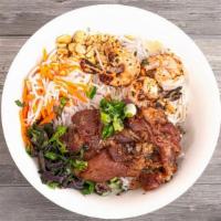 35. Bun Tom Thit Nuong · Vermicelli Noodles with BBQ Pork and Shrimp