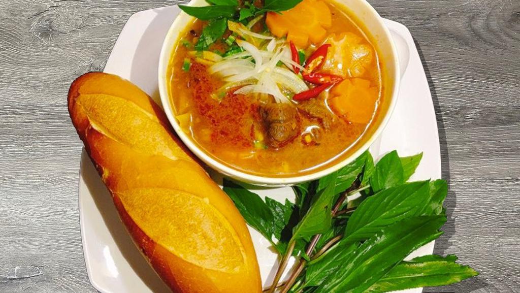 53. Banh Mi Bo Kho · Beef Stew with French Bread