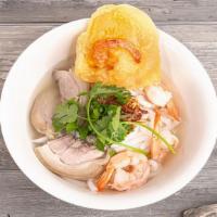29. Banh Canh · Thick and Soft Noodles with Steamed Pork, Shrimps.