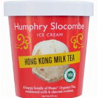 Hong Kong Milk Tea · Black tea ice cream made with housemade almond cookies. Made in partnership with Chef Meliss...