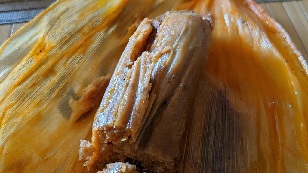 Tamales - House Specialty · pick chicken or pork