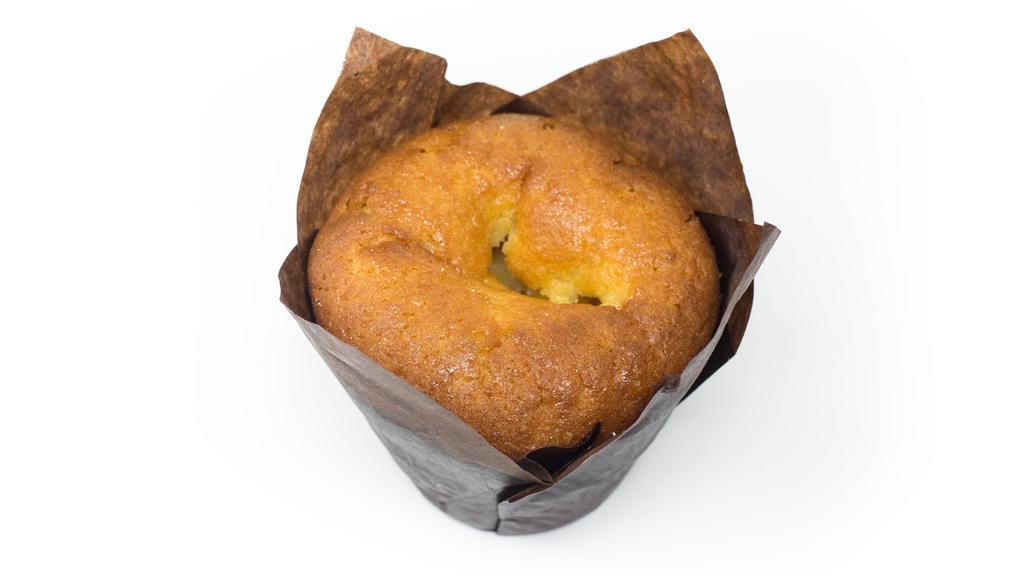Mango Muffin · A Fluffy and Sweet Muffin with Mango Chunks Mixed in the Batter.
