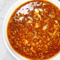 1. Hot & Sour Soup · Hot and spicy. A traditional Chinese soup with broth, eggs, tofu, and vegetables.