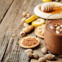 Coco Butter Smoothie · Creamy peanut butter, banana, almond milk and chocolate syrup.