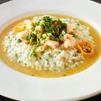 Prawn Habanero Risotto · Spicy Prawn Risotto, with Lemony Sauce and habaneros