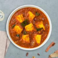 Kadai Paneer · Indian cottage cheese, red onion and peppers cooked in onion sauce.