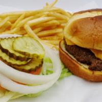 Build a Sandwich · Build an 8 ounce burger or chicken sandwich your way. Served with fries.