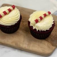 Red Velvet Cupcake · Two pieces. Set of 2 Red Velvet cupcake with cream cheese frosting.