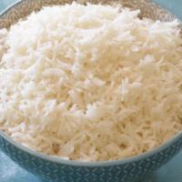 White Basmati Rice · Plain white fluffy Basmati Rice