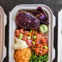 Poke Box · Customize your own delicious Poke Box (~5.5oz poke). Choose from a variety of bases, sides, ...