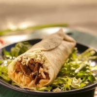 Kid’s Burrito · Choice of Meat, Beans, Rice & Sour Cream