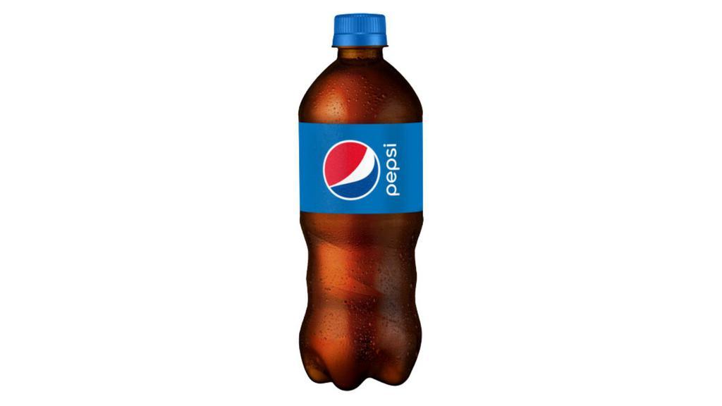 Pepsi (20 oz) · Cold 20 oz bottle.