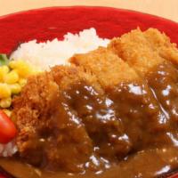 926. Chicken Katsu Curry · Chicken katsu, Japanese style curry sauce and rice.