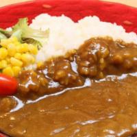 923. Curry Rice · Japanese style curry sauce and rice (VG).