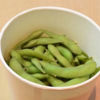 1322. Large Size Edamame · Lightly boiled green soybeans. Serves up to 4 people.