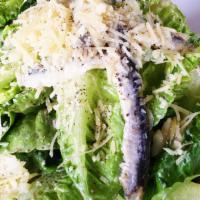 Insalata Di Cesare* · Caesar Salad and Anchovies.