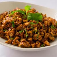 Minted Jalepeño Chicken · This dish is simple in preparation, yet packs a lot of flavor. Minced chicken with fresh min...