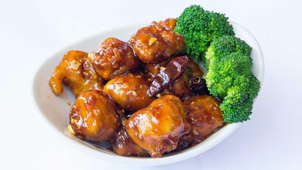 Chicken Crisp · Deep fried crispy chicken tossed in wok with garlic, ginger and sweet chili sauce.