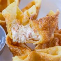 6 Piece Crab Meat Cheese Puff · 