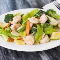 Prawns with Vegetables · 