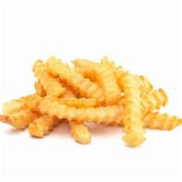 French Fries · Crispy golden cut potatoes.