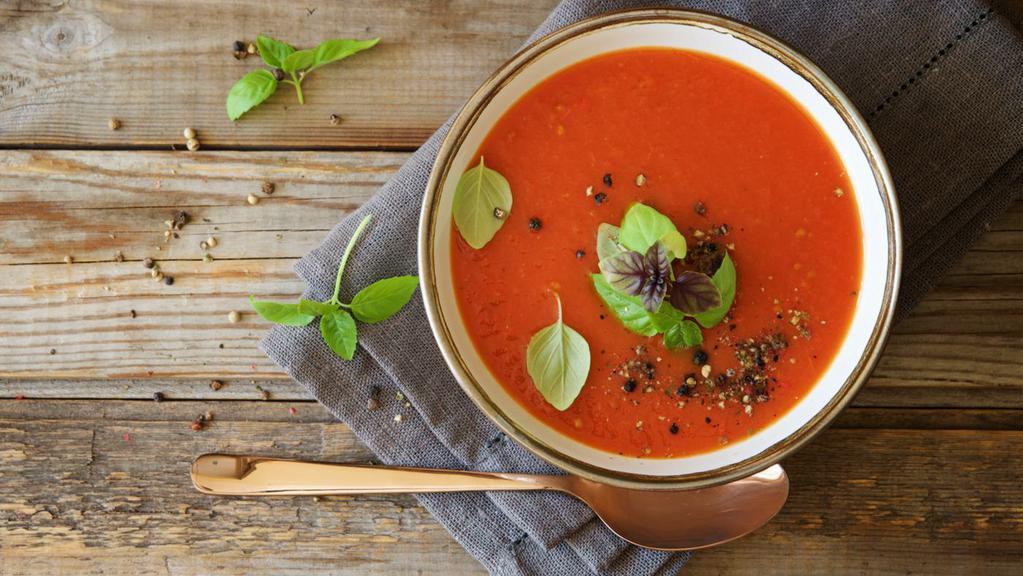 Organic Roasted Pepper Tomato Soup · 