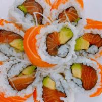 Salmon Lover Roll · In : Salmon & Avocado   Top : Salmon