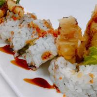Spider Roll · In : Deep Fried soft-shell Crab, Cucumber & Avocado