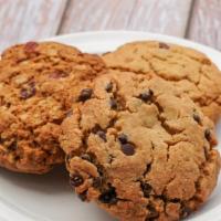 Cookie (Each) · Indicate choice in comments:
Choc Chip
Oatmeal Cranberry
Peanut-butter
Peanut-butter-choc ch...