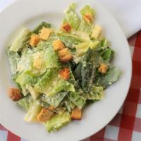 Family Size America's Cup · romaine lettuce, parmesan, fresh croutons, creamy garlic dressing