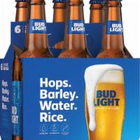 Bud Light Bottle (12 Oz X 6 Ct) · Bud Light is a premium beer with incredible drinkability that has made it a top selling Amer...