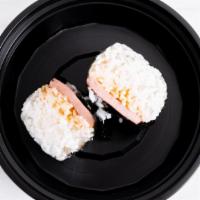 Spam Musubi · Spam, rice  & teriyaki wrapped in nori - 1pc